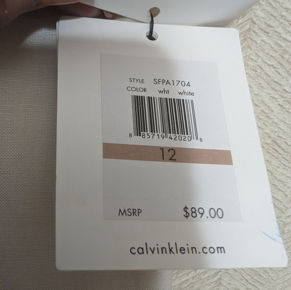 Brand New w/tags Calvin Klein Trousers SZ 12 - Picture 8 of 8